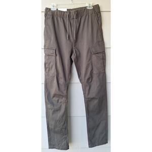 H&M Women's Olive Military Green Skinny Cargo Pants Size S Recycled Cotton blend